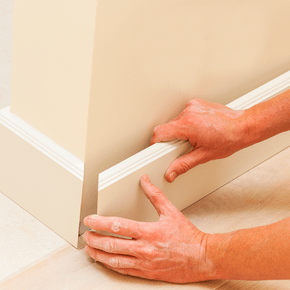 Mão de obra de instalação de rodapé (Instalamos a cima de 30m)