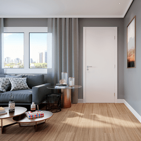 Piso Laminado Eucafloor Prime Click Nogueira Natural