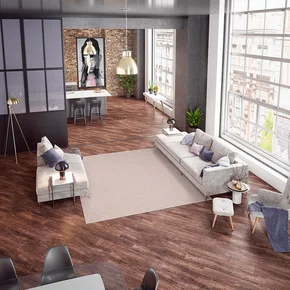 Piso Vínilico Belgotex Castilla 2mm 204 - Nut