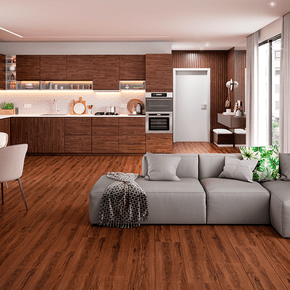 Piso Vínilico Eucafloor Basic 2mm Las Vegas