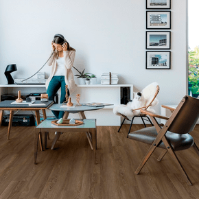 Piso Vínilico Quick Step Mares Planks 2,5mm Adriático