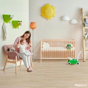 Piso Vinílico Singular Floor Naturalis 2mm Jasmim