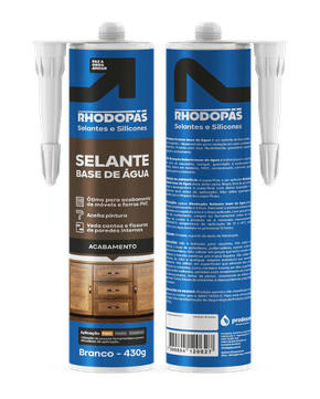 selante a base de água - Silicone branco