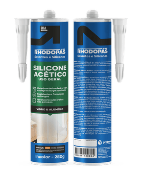 Silicone acético uso geral
