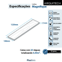 Piso Vinílico Arquitech Magnifique 2mm Marcelle
