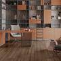 Piso Laminado Eucafloor Prime Click Castanho Terracota