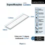 Piso Vinílico Arquitech Lumiere 3mm Glamour