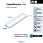 Piso Vínilico Clicado Pix 4mm Reno