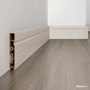 Rodapé Eucatex Acqua New em PVC Frisado 10 cm N°02