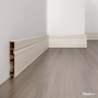 Rodapé Eucatex Acqua New em PVC Frisado 10 cm Nº 16