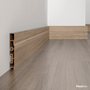 Rodapé Eucatex Acqua New em PVC Frisado 10 cm Nº 18