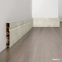 Rodapé Eucatex Acqua New em PVC Frisado 10 cm Nº 21