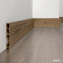 Rodapé Eucatex Acqua New em PVC Frisado 10 cm Nº 22