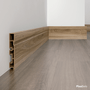 Rodapé Eucatex Acqua New em PVC Frisado 10 cm Nº 7