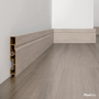 Rodapé Eucatex Acqua New em PVC Frisado 10 cm Nº 8