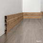 Rodapé Eucatex Acqua New em PVC Frisado 10 cm Nº 9
