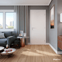 Rodapé Eucatex Estilo em MDF Frisado 10 cm Branco