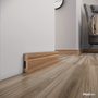 Rodapé Eucatex Estilo em MDF Frisado 5 cm Nº 10