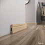 Rodapé Eucatex Estilo em MDF Frisado 5 cm Nº 17