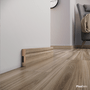 Rodapé Eucatex Estilo em MDF Frisado 5 cm Nº 18
