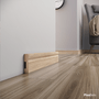 Rodapé Eucatex Estilo em MDF Frisado 5 cm Nº 6