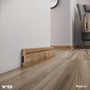 Rodapé Eucatex Estilo em MDF Frisado 5 cm Nº 9