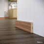 Rodapé Eucatex Estilo em MDF Frisado 7 cm Nº 10