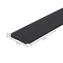 Rodapé Santa Luzia de Poliestireno 3547 Liso Black 240x10cm