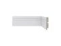 Rodapé Santa Luzia em Poliestireno 456  - 7cm Branco